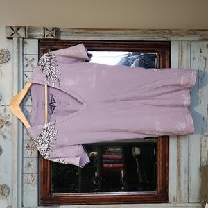 Vintage Affliction Ladies Angel wing 🪽 V- neck tee